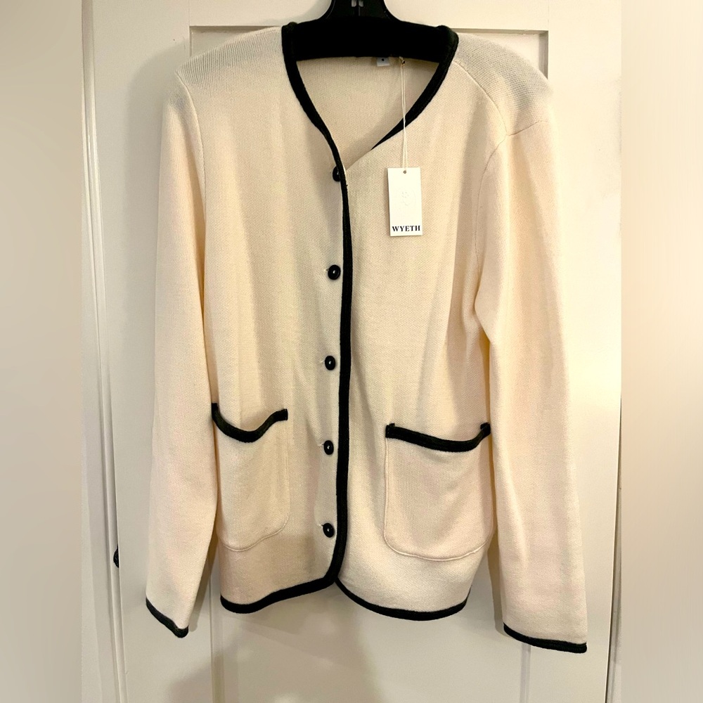Wyeth by Jacey Duprie Madison Knit Jacket NWT